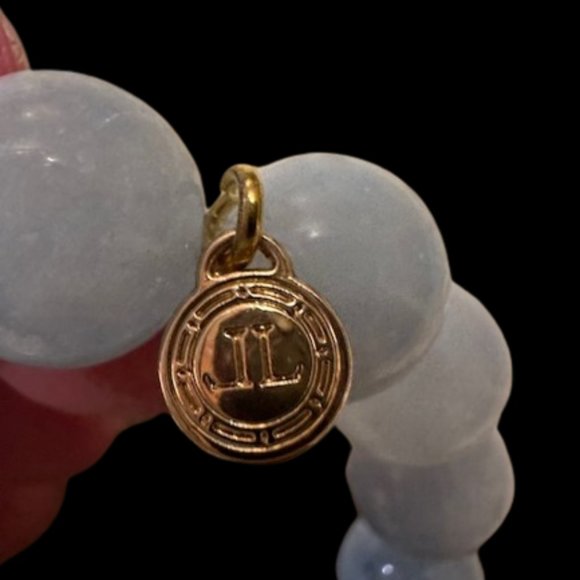 Blue Chunky Bead Bracelet 4041 NWT Boutique - Picture 2 of 2